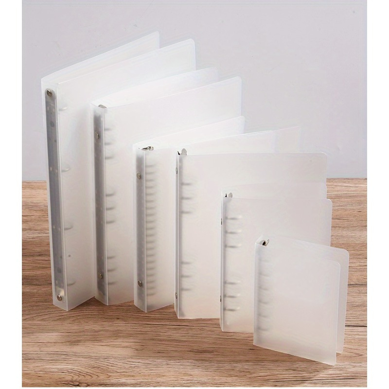 Ring Binder Box - Ringordner mit 175 Seiten Fassungsvermögen, Kunststoff-Organizer
