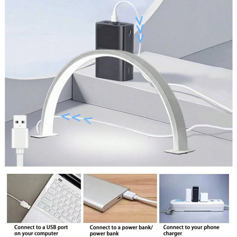 Led Desk Light Usb - Nagellampe 40/66CM LED-Tischleuchte mit USB 5V