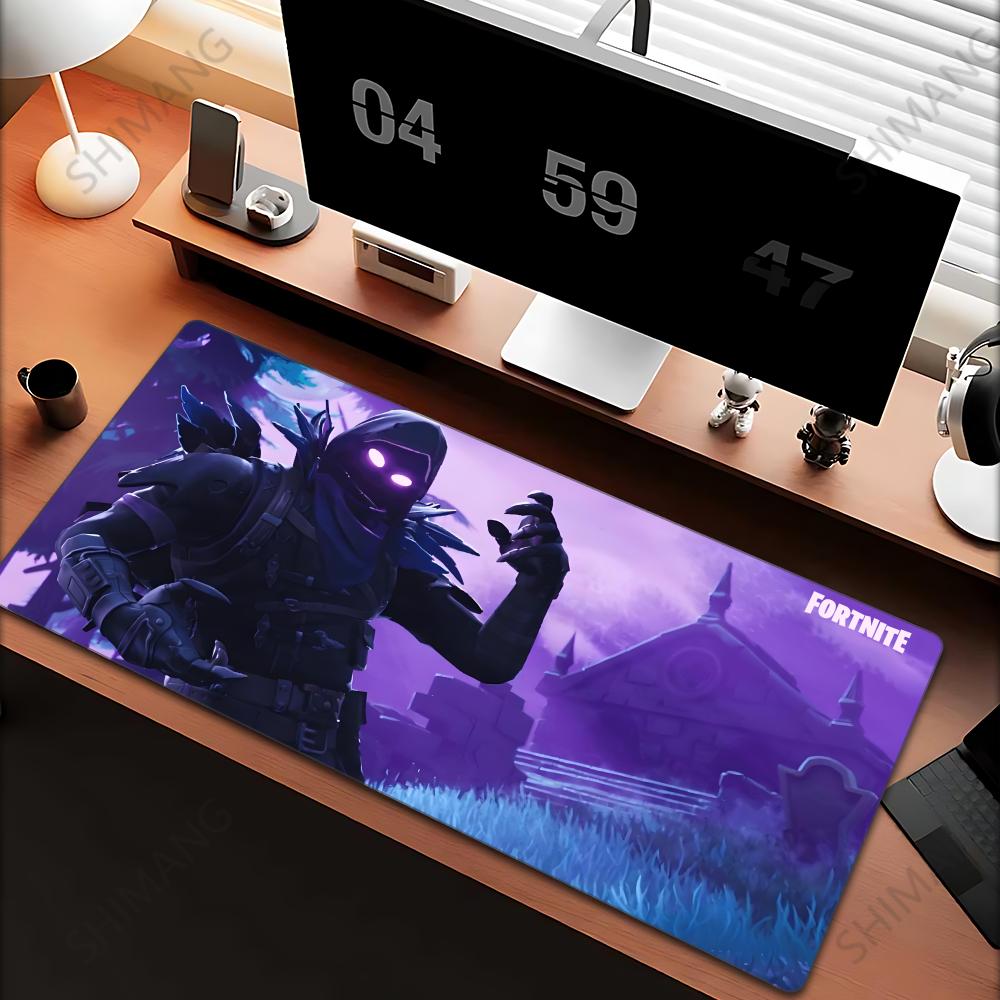 Desk Setup Anime - Große Schreibtischunterlage F-Fortnites Gaming Mauspad Anime