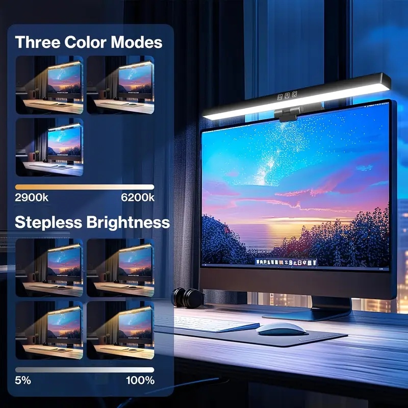 LED-Computermonitor-Lichtleist – Led Desk Light Usb Bewertung und Preis