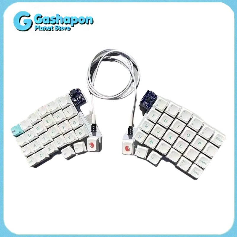 Silakka54 Ergonomische geteilt – Desk Setup Programmer Bewertung und Preis