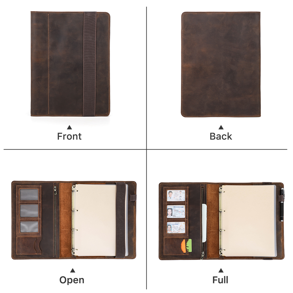 Luxuriöses Retro-Business-A4-N – Ring Binder Box Bewertung und Preis